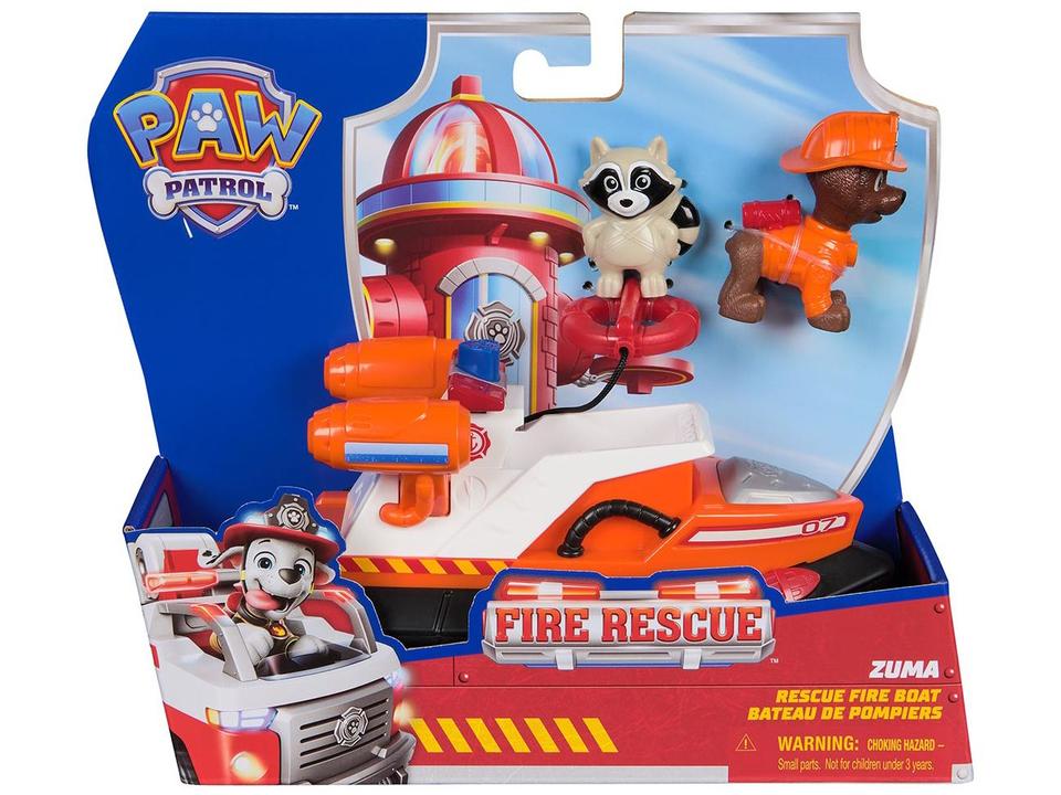 Barco de Brinquedo Patrulha Canina Fire Rescue da - 7