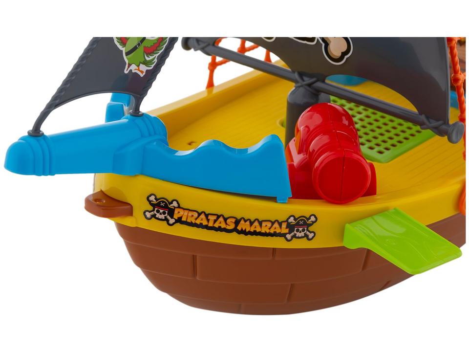 Barco de Brinquedo Piratas Maral com Acessórios - 4