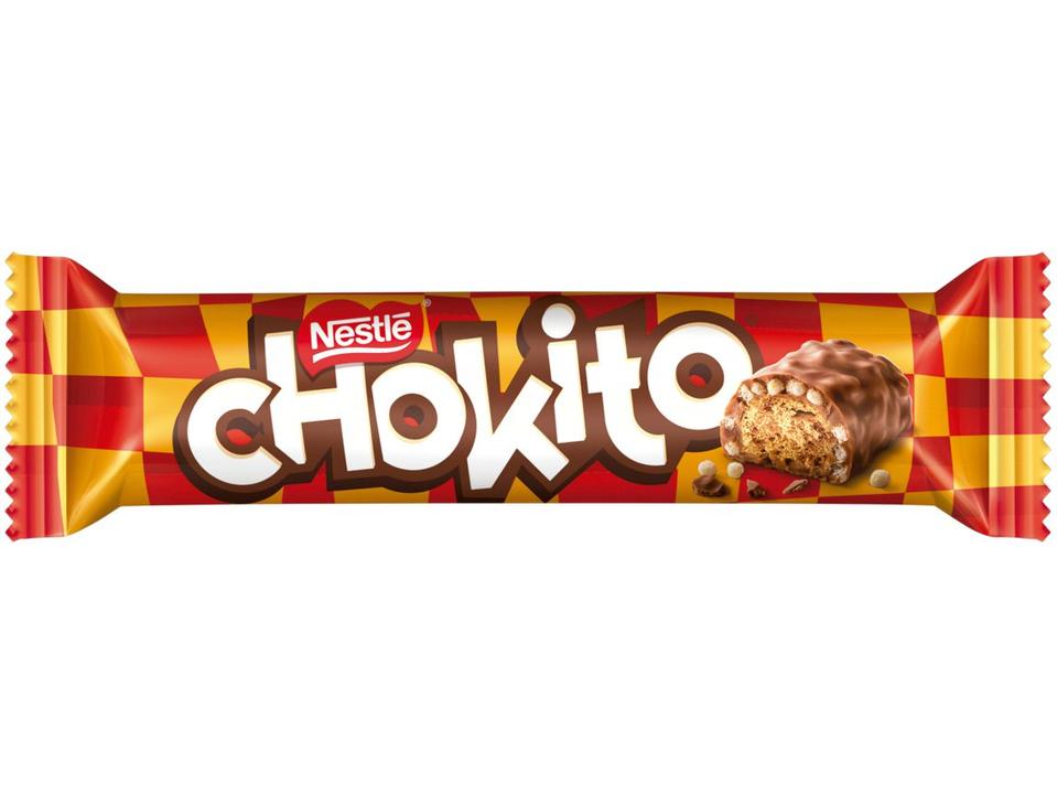 Barra de Chocolate Chokito Flocos com Cobertura Caixa com 30 Unidades Nestlé - 1