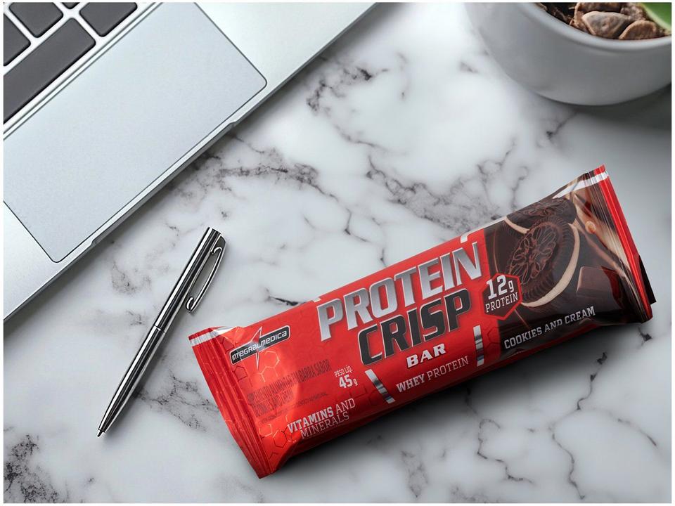 Barra de Proteína Integralmedica Protein Crisp Bar - 2