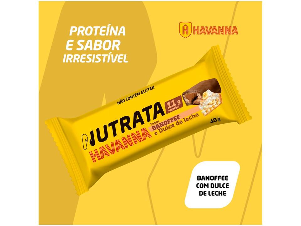 Barra de Proteína Nutrata Havanna Banoffee e Dulce de Leche 40g 12 Unidades - 2