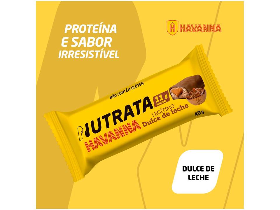 Barra de Proteína Nutrata Havanna Dulce de Leche Legítimo 40g 12 Unidades - 2