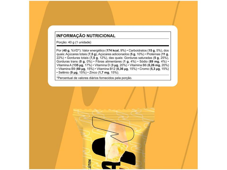 Barra de Proteína Nutrata Whey Grego 	Mousse de Maracujá 40g 12 Unidades - 3