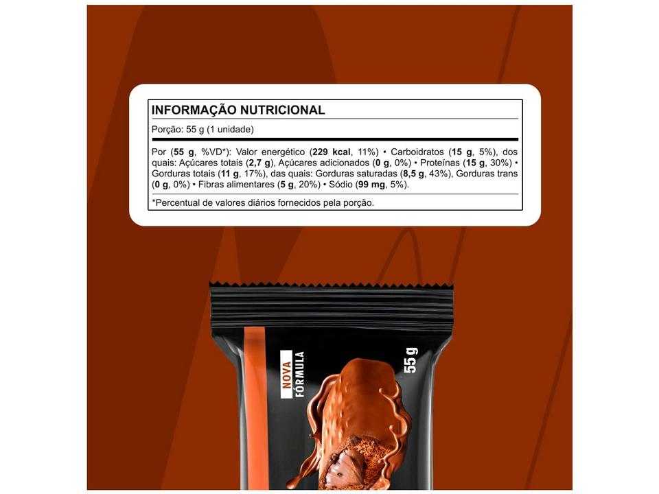 Barra de Proteína Nutrata YoPro Chocolate 55g 12 Unidades - 3