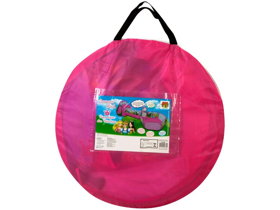 Barraca Infantil 3 em 1 Princesas Dm Toys - 6