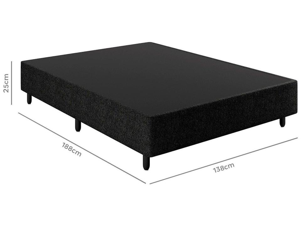 Base Cama Box Casal Plumatex 25x138x188cm Dallas - 3