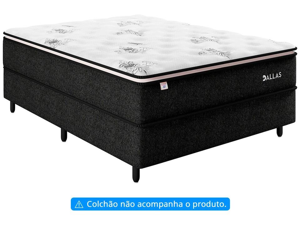 Base Cama Box Casal Plumatex 25x138x188cm Dallas - 2