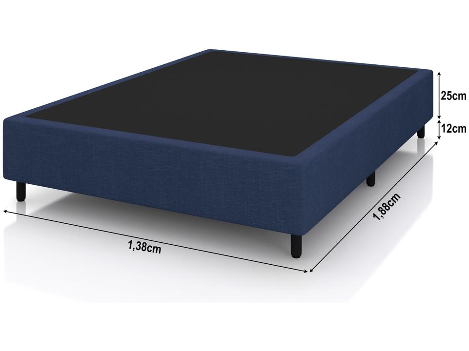 Base Cama Box Casal Plumatex 37x138X188cm Prime Maxx - 3