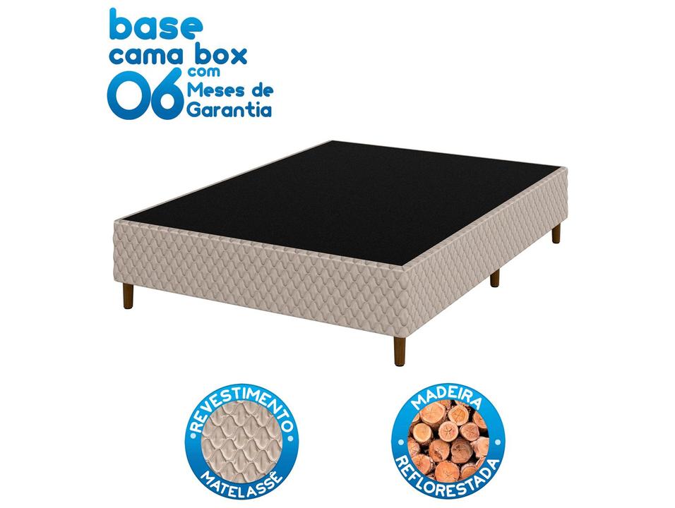 Base Cama Box Casal Umaflex 26x138x188cm Verona - 2