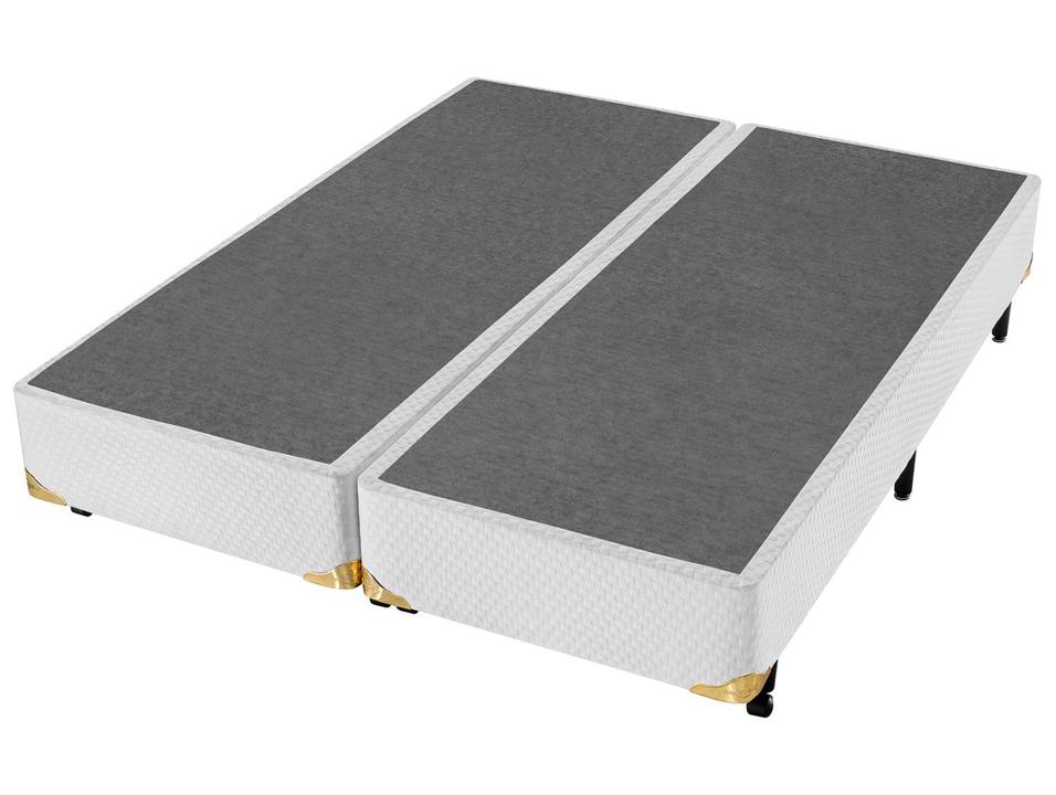 Base Cama Box Queen Americanflex Bipartida 25x158x198cm Seis Estrelas