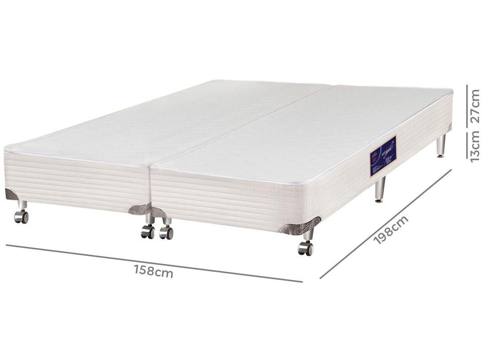 Base Cama Box Queen Castor Bipartido - 1