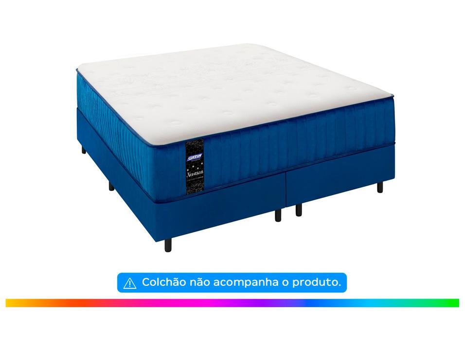 Base Cama Box Queen Gazin 27x158x198cm Nevasca - 3