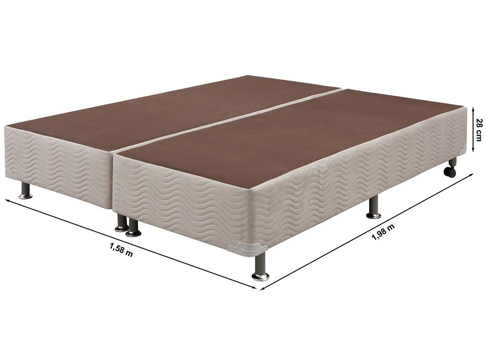 Base Cama Box Queen Size Ortobom 28cm de Alt Passion - 8