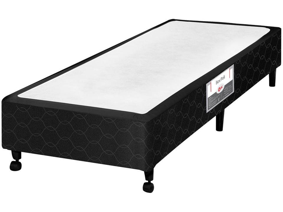 Base Cama Box Solteiro Castor - 27x88x188cm Poli