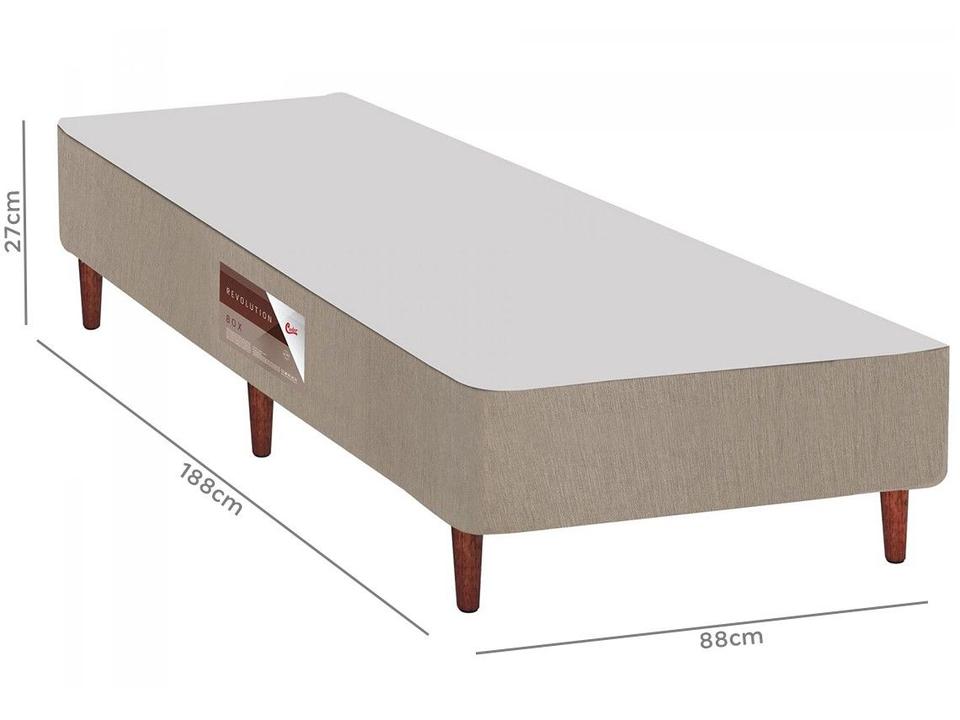 Base Cama Box Solteiro Castor - 1
