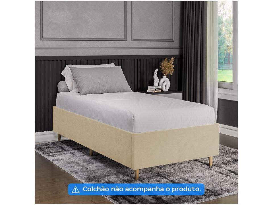 Base Cama Box Solteiro Dobuê Movelaria 42x88x197cm Toronto - 3