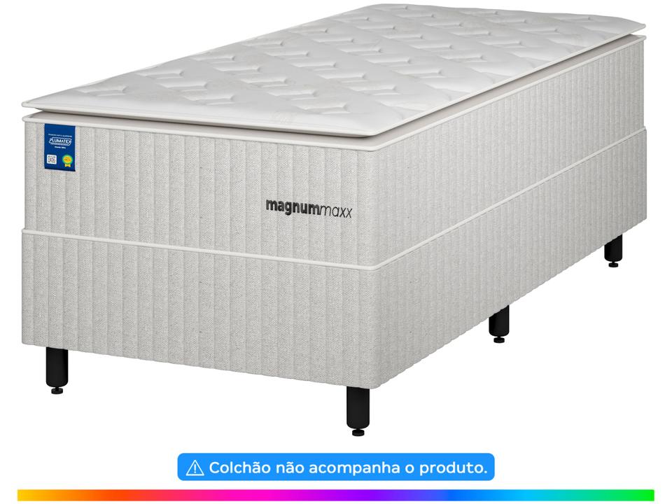 Base Cama Box Solteiro Plumatex 37x88x188cm Magnum Maxx - 4