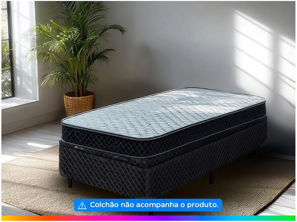 Base Cama Box Solteiro Umaflex com Báu - 1