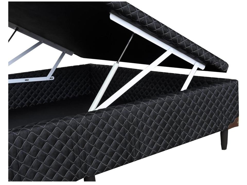 Base Cama Box Solteiro Umaflex com Báu - 2