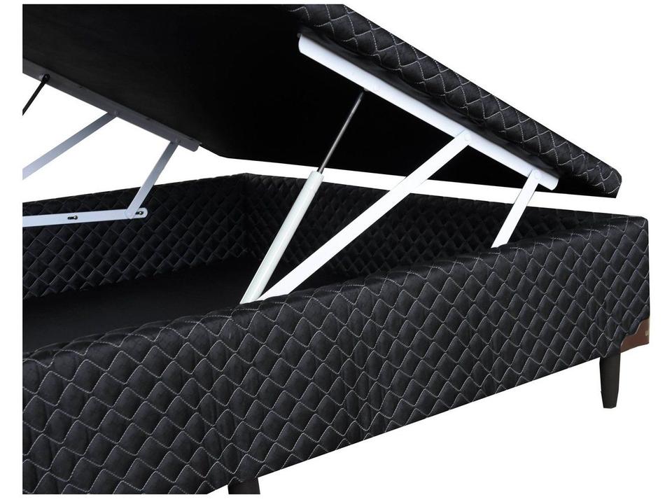 Base Cama Box Solteiro Umaflex com Báu - 2