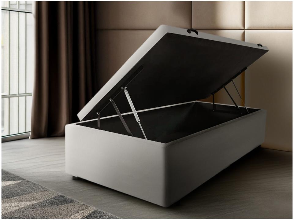 Base Cama Box Solteiro V-Joy com Baú 38x88x188cm Bravus - 1