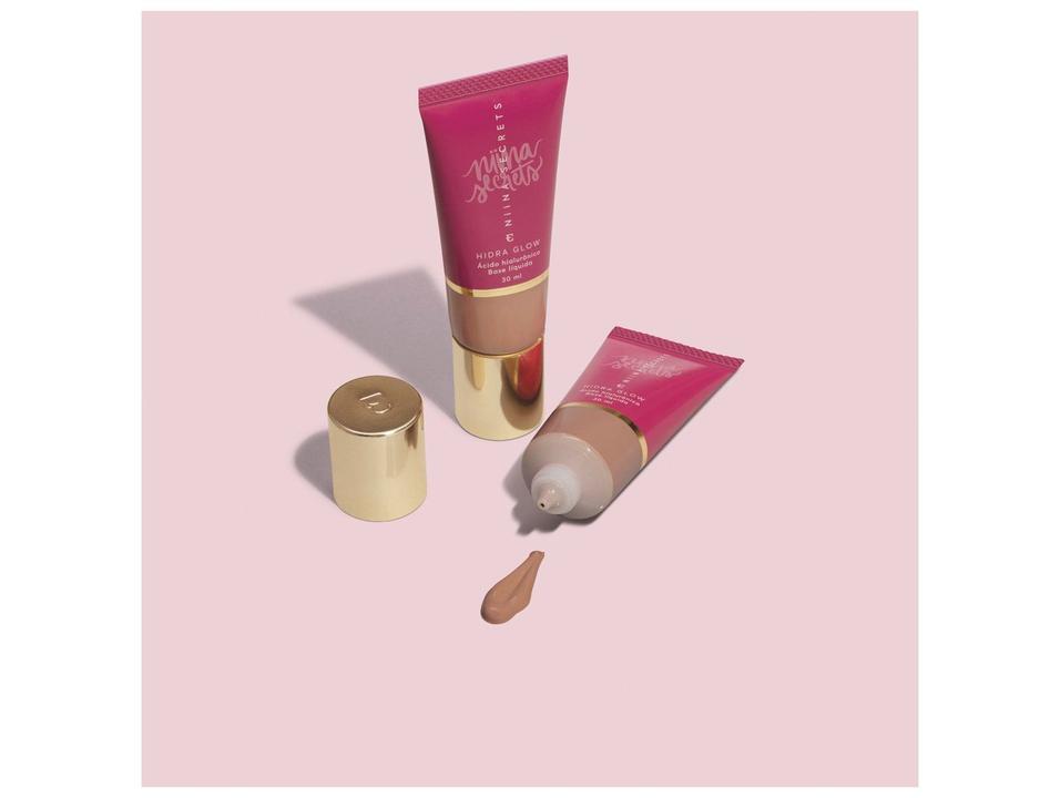 Base Eudora Niina Secrets Hidra Glow Líquida 55 30ml - 2
