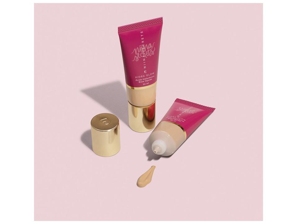 Base Eudora Niina Secrets Hydra Glow Líquida Cor 10 30ml - 7