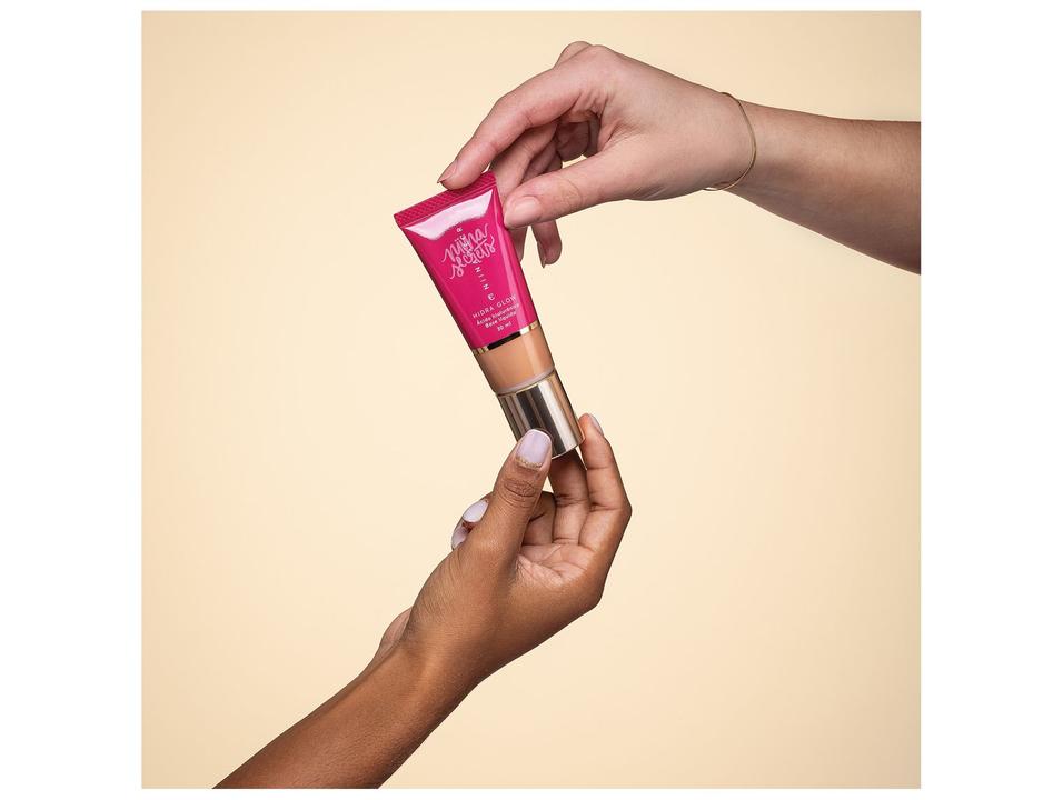 Base Eudora Niina Secrets Hydra Glow Líquida Cor 25 30ml - 6