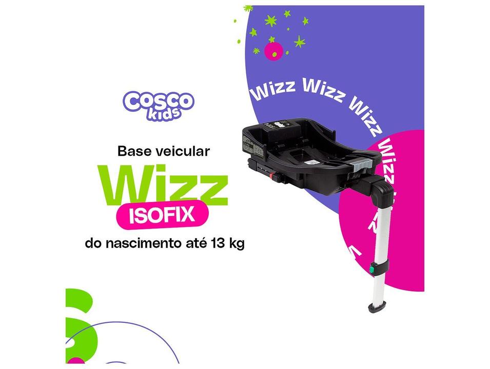 Base para Bebê Conforto Cosco Kids Wizz com Isofix até 13kg - 1