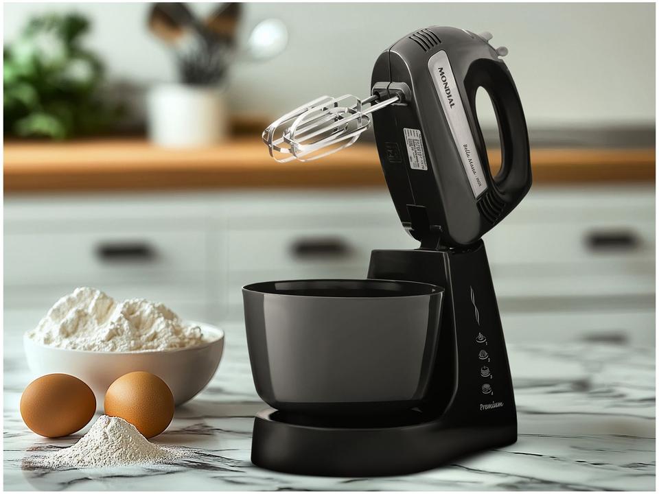Batedeira Mondial 500W Bella Massa B-23 NP - 1