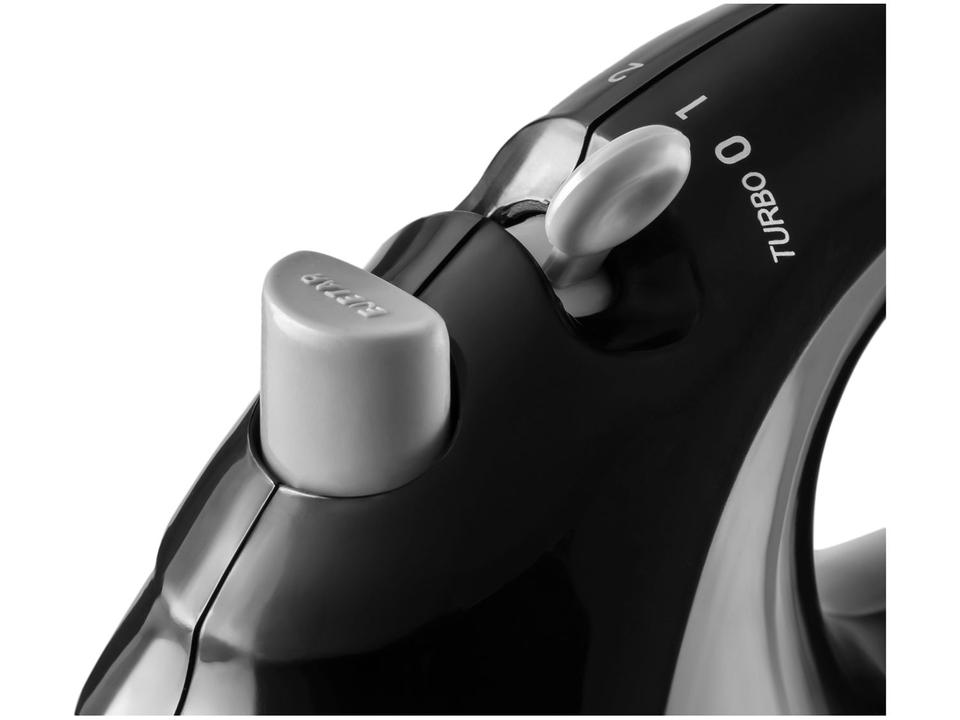 Batedeira Mondial Portátil Preta e Prata Premium B-04 NP 400W 4 Velocidades - 14