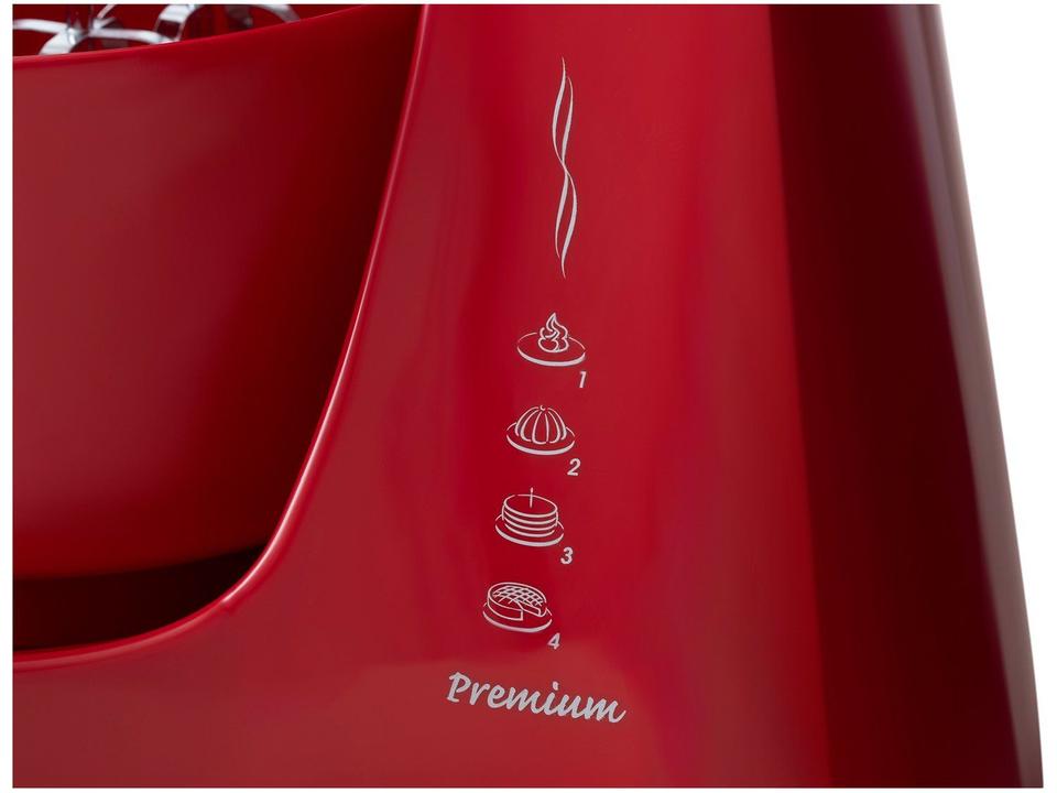 Batedeira Mondial Vermelha 500W Premium - 12