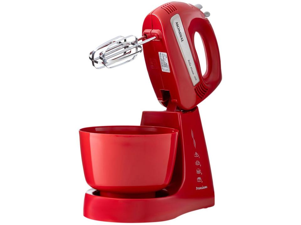 Batedeira Mondial Vermelha 500W Premium - 10