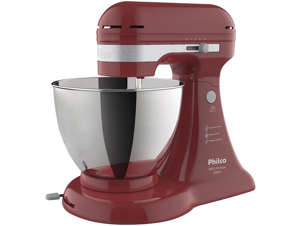Batedeira Philco Vermelha 500W PBT510V - 3
