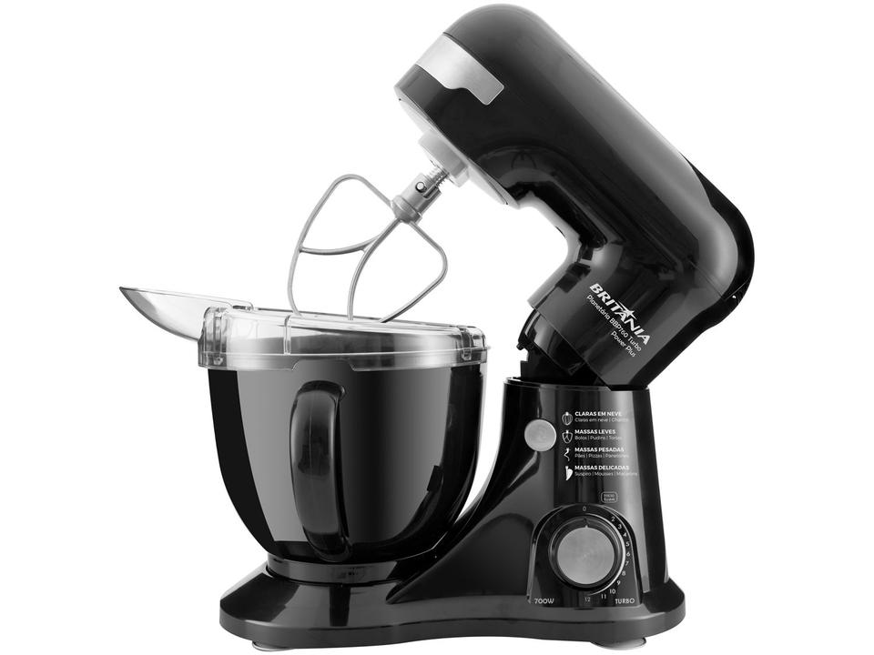Batedeira Planetária Britânia Preta 700W - 1