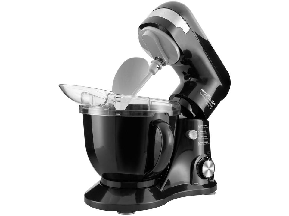 Batedeira Planetária Britânia Preta 700W - 3