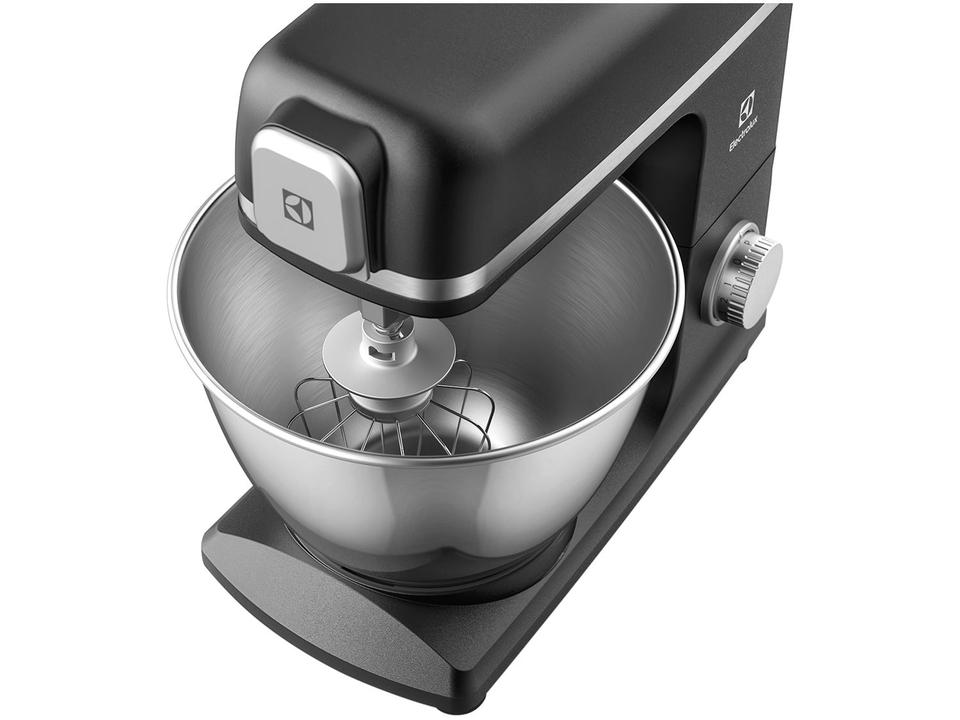 Batedeira Planetária Electrolux Preta Tigela Inox - 4