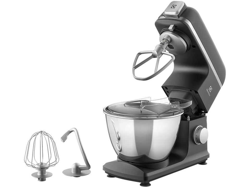 Batedeira Planetária Electrolux Preta Tigela Inox - 1