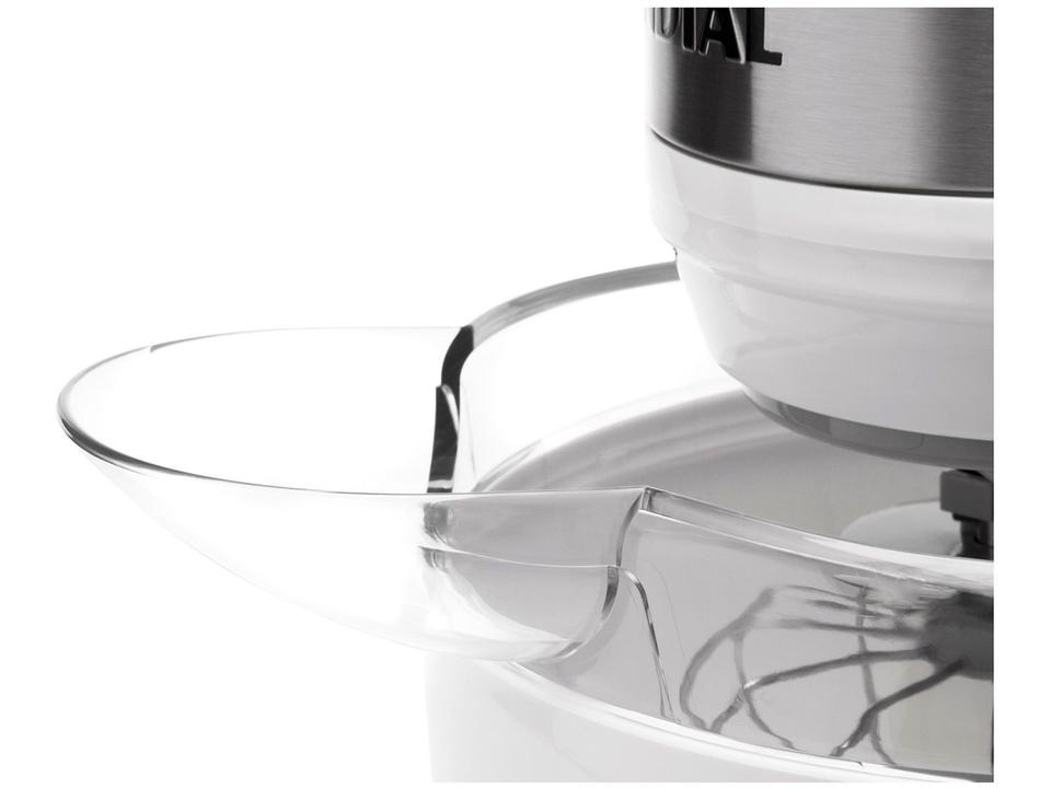 Batedeira Planetária Mondial Branco e Inox 700W - 14