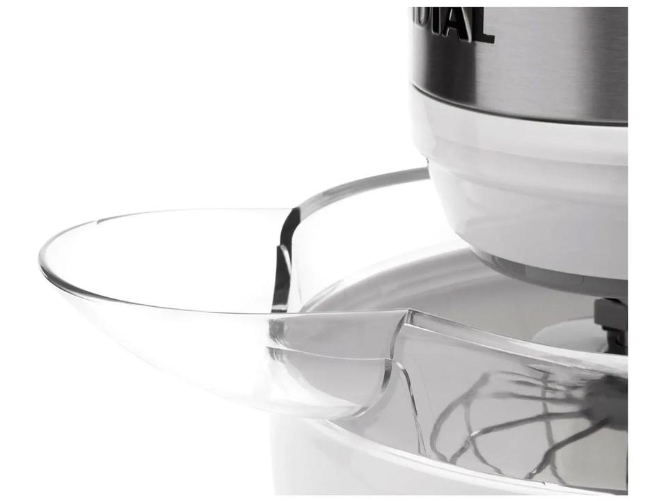 Batedeira Planetária Mondial Branco e Inox 700W - 15