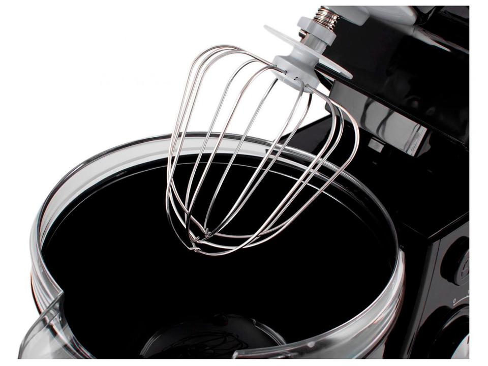 Batedeira Planetária Mondial Preto e Inox 700W - 11