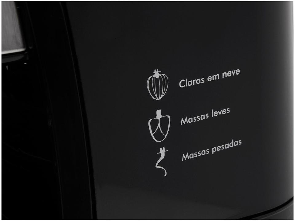 Batedeira Planetária Philco Preta 500W PHP500 Turbo 12 Velocidades - 10