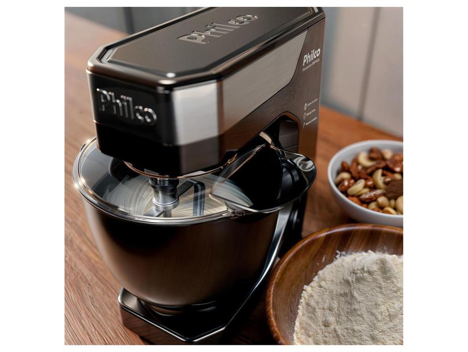 Batedeira Planetária Philco Preta 800W 12 Velocidades 5 Litros PBP90A 103401154 - 6