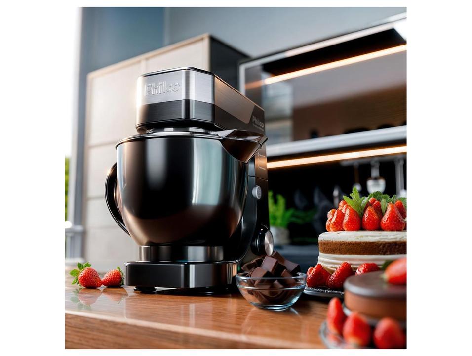 Batedeira Planetária Philco Preta 800W 12 Velocidades 5 Litros PBP90A 103401154 - 5