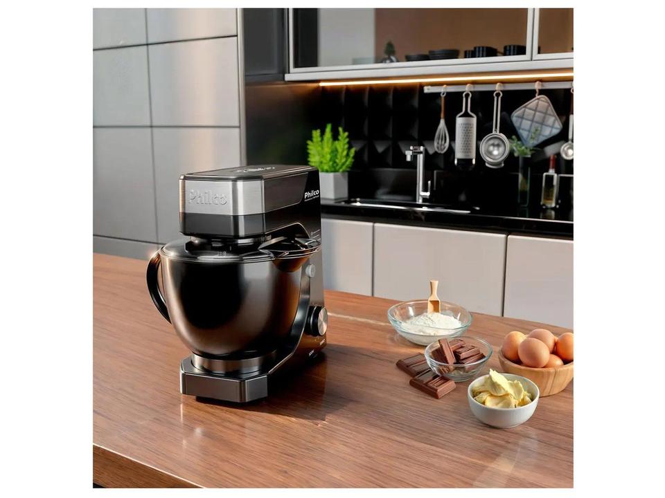 Batedeira Planetária Philco Preta 800W 12 Velocidades 5 Litros PBP90A 103401154 - 4