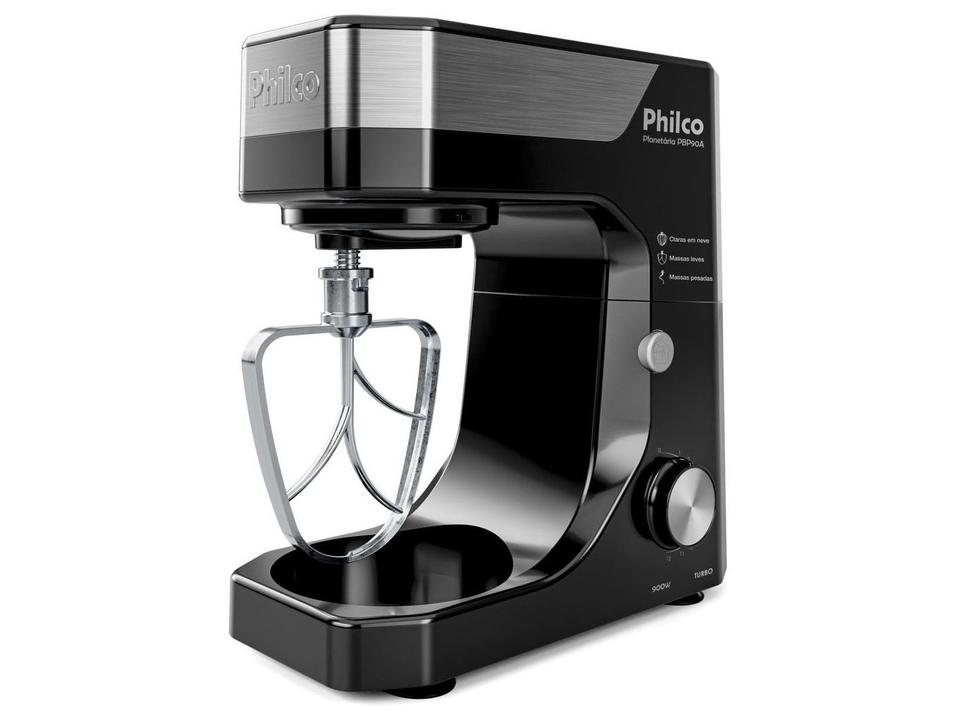 Batedeira Planetária Philco Preta 800W 12 Velocidades 5 Litros PBP90A 103401154 - 13