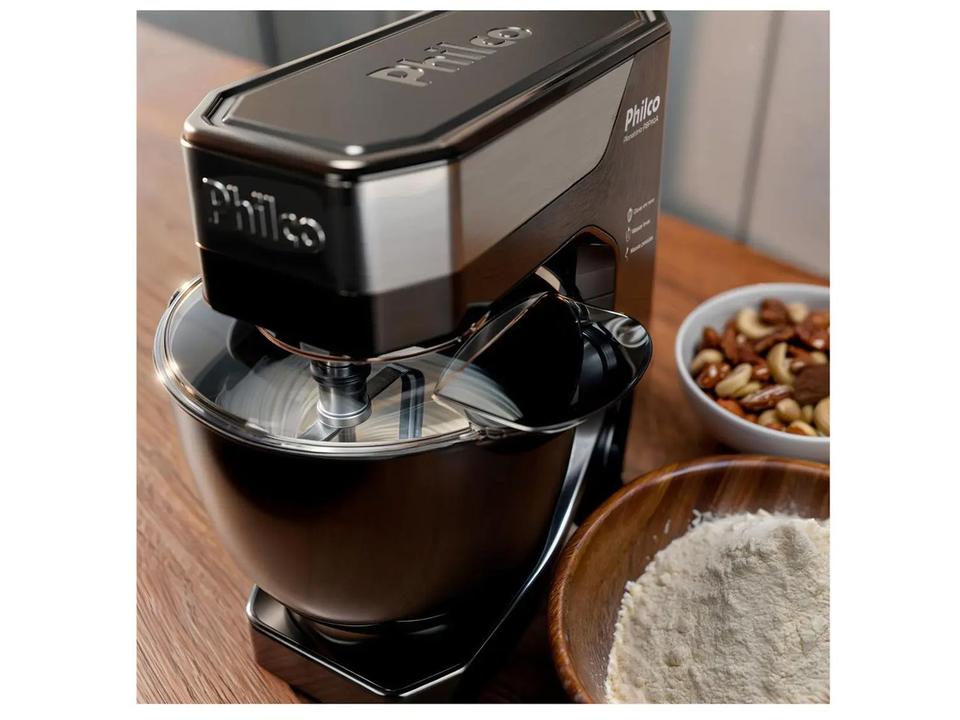 Batedeira Planetária Philco Preta 800W 12 Velocidades 5 Litros PBP90A 103401154 - 6
