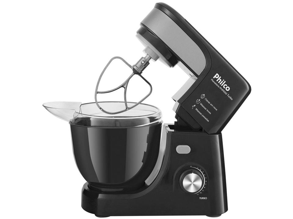 Batedeira Planetária Philco Preto 500W Turbo PHP500P 11 Velocidades - 3