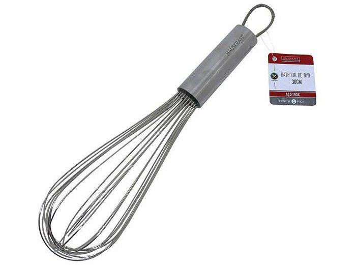 Batedor/Fuê de Ovos Inox 30cm Hauskraft - 1