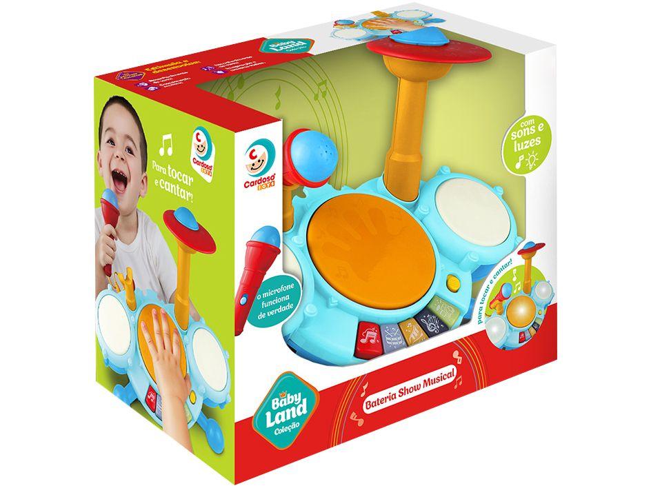 Bateria de Brinquedo Coleção Baby Land - 1
